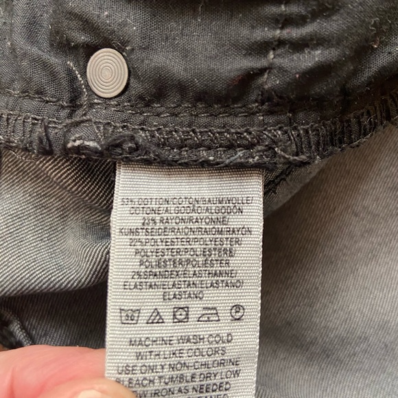 Free People black jeans 28 - Picture 5 of 6